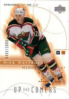 #111 Mike Matteucci - Minnesota Wild - 2001-02 Upper Deck Challenge for the Cup Hockey