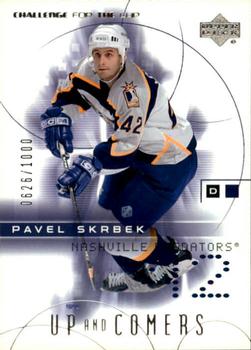 #116 Pavel Skrbek - Nashville Predators - 2001-02 Upper Deck Challenge for the Cup Hockey