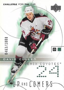 #129 David Cullen - Phoenix Coyotes - 2001-02 Upper Deck Challenge for the Cup Hockey