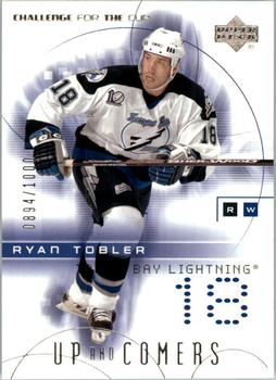 #132 Ryan Tobler - Tampa Bay Lightning - 2001-02 Upper Deck Challenge for the Cup Hockey