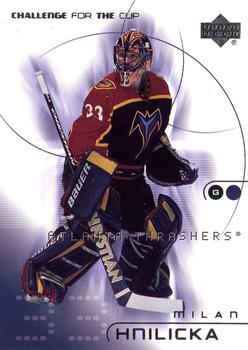 #4 Milan Hnilicka - Atlanta Thrashers - 2001-02 Upper Deck Challenge for the Cup Hockey