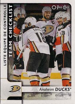 #561 Anaheim Ducks - Anaheim Ducks - 2017-18 O-Pee-Chee Hockey