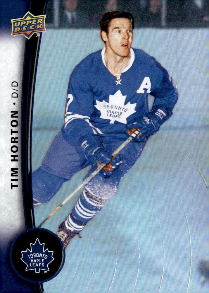 #1 Tim Horton - Toronto Maple Leafs - 2025-26 Upper Deck Tim Hortons Hockey