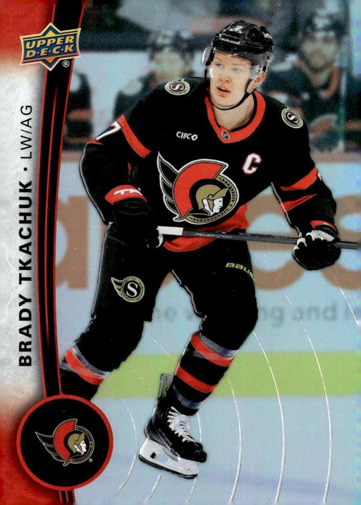 #7 Brady Tkachuk - Ottawa Senators - 2025-26 Upper Deck Tim Hortons Hockey