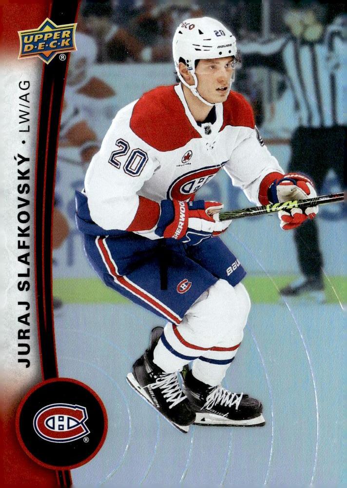 #20 Juraj Slafkovsky - Montreal Canadiens - 2025-26 Upper Deck Tim Hortons Hockey