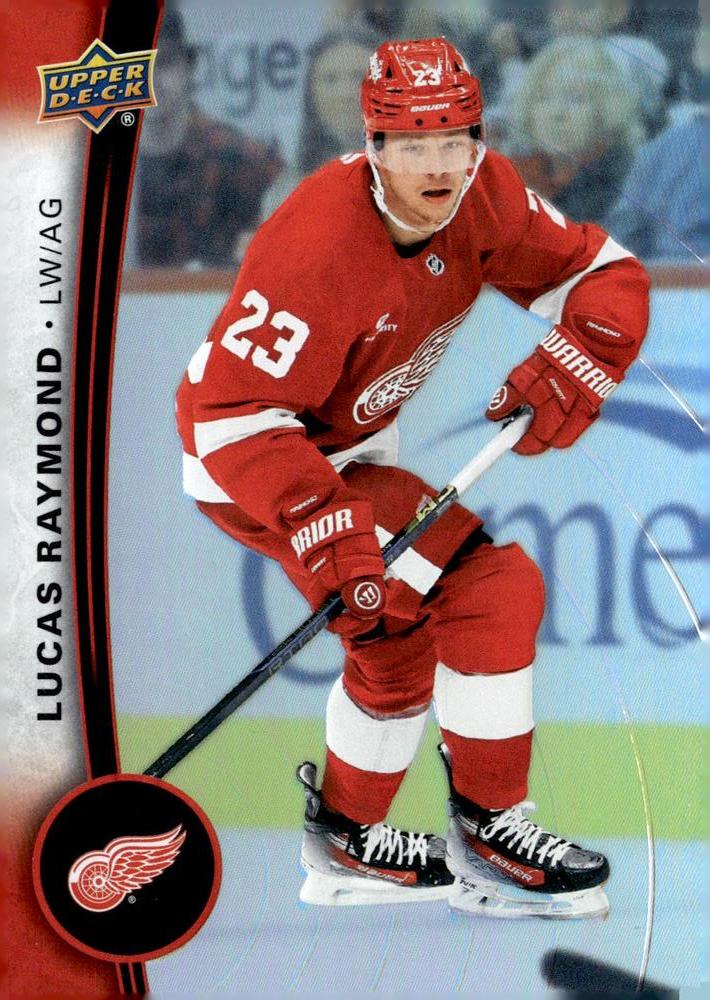 #23 Lucas Raymond - Detroit Red Wings - 2025-26 Upper Deck Tim Hortons Hockey