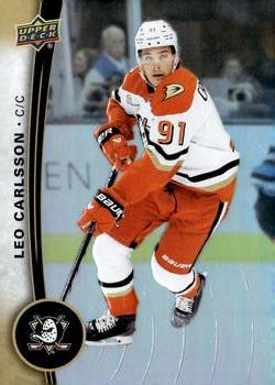 #58 Leo Carlsson - Anaheim Ducks - 2025-26 Upper Deck Tim Hortons Hockey
