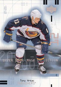 #6 Tony Hrkac - Atlanta Thrashers - 2001-02 Upper Deck Mask Collection Hockey