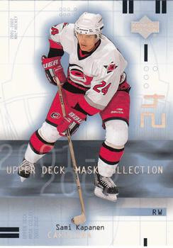 #15 Sami Kapanen - Carolina Hurricanes - 2001-02 Upper Deck Mask Collection Hockey