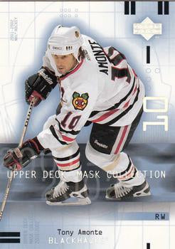 #17 Tony Amonte - Chicago Blackhawks - 2001-02 Upper Deck Mask Collection Hockey