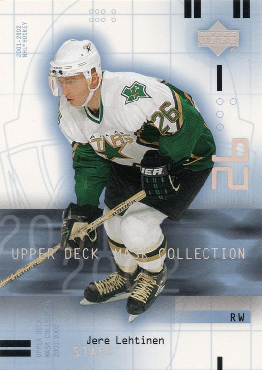 #29 Jere Lehtinen - Dallas Stars - 2001-02 Upper Deck Mask Collection Hockey