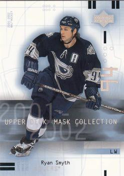 #37 Ryan Smyth - Edmonton Oilers - 2001-02 Upper Deck Mask Collection Hockey