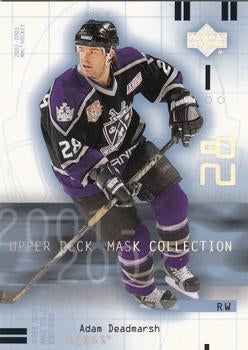 #42 Adam Deadmarsh - Los Angeles Kings - 2001-02 Upper Deck Mask Collection Hockey
