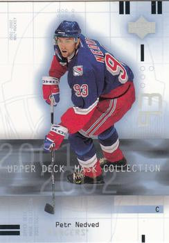 #62 Petr Nedved - New York Rangers - 2001-02 Upper Deck Mask Collection Hockey