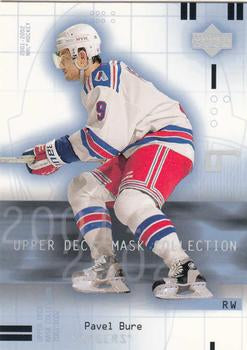 #64 Pavel Bure - New York Rangers - 2001-02 Upper Deck Mask Collection Hockey