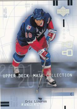 #65 Eric Lindros - New York Rangers - 2001-02 Upper Deck Mask Collection Hockey
