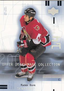 #69 Radek Bonk - Ottawa Senators - 2001-02 Upper Deck Mask Collection Hockey