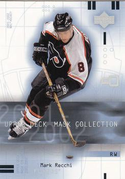#73 Mark Recchi - Philadelphia Flyers - 2001-02 Upper Deck Mask Collection Hockey
