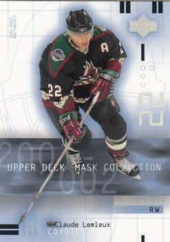 #75 Claude Lemieux - Phoenix Coyotes - 2001-02 Upper Deck Mask Collection Hockey