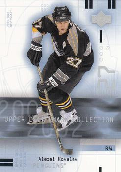 #78 Alexei Kovalev - Pittsburgh Penguins - 2001-02 Upper Deck Mask Collection Hockey