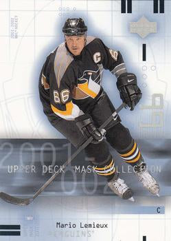 #79 Mario Lemieux - Pittsburgh Penguins - 2001-02 Upper Deck Mask Collection Hockey