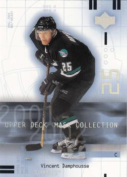 #80 Vincent Damphousse - San Jose Sharks - 2001-02 Upper Deck Mask Collection Hockey