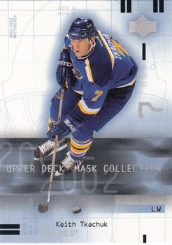 #83 Keith Tkachuk - St. Louis Blues - 2001-02 Upper Deck Mask Collection Hockey