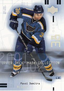 #86 Pavol Demitra - St. Louis Blues - 2001-02 Upper Deck Mask Collection Hockey