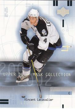 #89 Vincent Lecavalier - Tampa Bay Lightning - 2001-02 Upper Deck Mask Collection Hockey