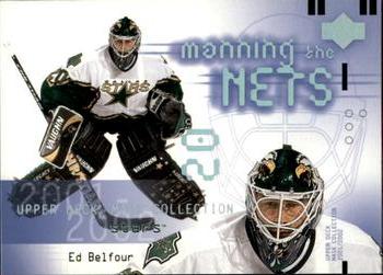 #110 Ed Belfour - Dallas Stars - 2001-02 Upper Deck Mask Collection Hockey