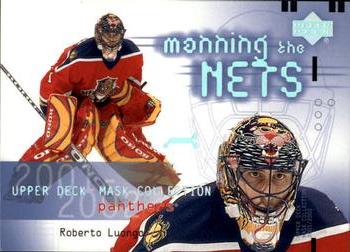 #113 Roberto Luongo - Florida Panthers - 2001-02 Upper Deck Mask Collection Hockey