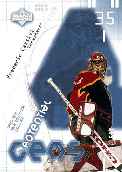 #131 Frederic Cassivi - Atlanta Thrashers - 2001-02 Upper Deck Mask Collection Hockey