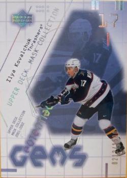 #132 Ilya Kovalchuk - Atlanta Thrashers - 2001-02 Upper Deck Mask Collection Hockey