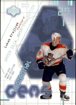 #148 Lukas Krajicek - Florida Panthers - 2001-02 Upper Deck Mask Collection Hockey