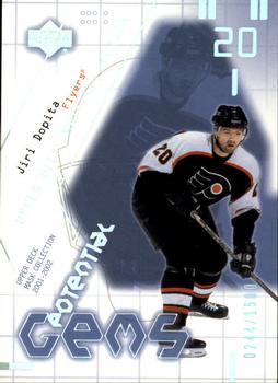 #159 Jiri Dopita - Philadelphia Flyers - 2001-02 Upper Deck Mask Collection Hockey