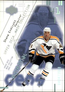 #164 Shane Endicott - Pittsburgh Penguins - 2001-02 Upper Deck Mask Collection Hockey