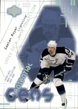 #168 Gaetan Royer - Tampa Bay Lightning - 2001-02 Upper Deck Mask Collection Hockey
