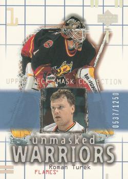 #173 Roman Turek - Calgary Flames - 2001-02 Upper Deck Mask Collection Hockey