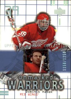 #177 Dominik Hasek - Detroit Red Wings - 2001-02 Upper Deck Mask Collection Hockey