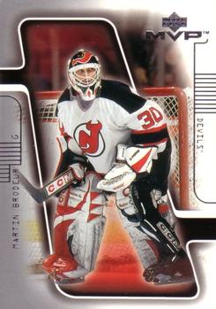 #110 Martin Brodeur - New Jersey Devils - 2001-02 Upper Deck MVP Hockey