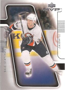 #122 Dave Scatchard - New York Islanders - 2001-02 Upper Deck MVP Hockey