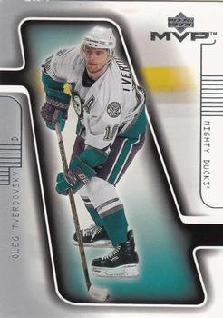 #4 Oleg Tverdovsky - Anaheim Mighty Ducks - 2001-02 Upper Deck MVP Hockey