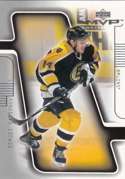 #14 Sergei Samsonov - Boston Bruins - 2001-02 Upper Deck MVP Hockey