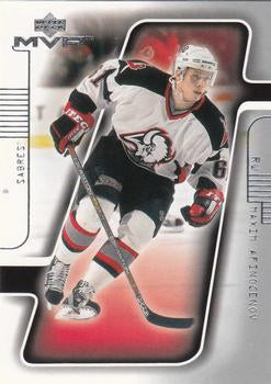 #17 Maxim Afinogenov - Buffalo Sabres - 2001-02 Upper Deck MVP Hockey
