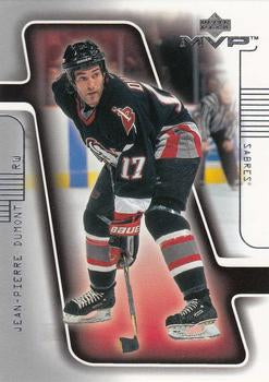 #22 J.P. Dumont - Buffalo Sabres - 2001-02 Upper Deck MVP Hockey