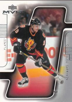 #29 Oleg Saprykin - Calgary Flames - 2001-02 Upper Deck MVP Hockey