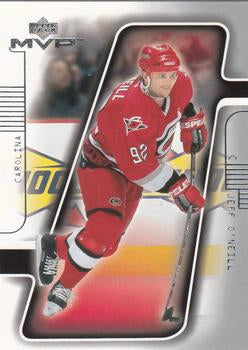 #33 Jeff O'Neill - Carolina Hurricanes - 2001-02 Upper Deck MVP Hockey