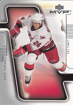 #34 Sami Kapanen - Carolina Hurricanes - 2001-02 Upper Deck MVP Hockey