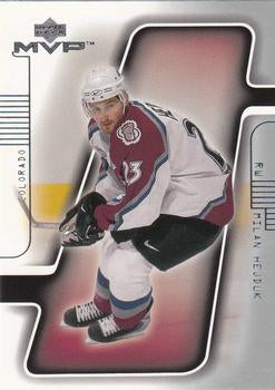 #45 Milan Hejduk - Colorado Avalanche - 2001-02 Upper Deck MVP Hockey
