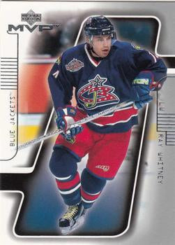 #53 Ray Whitney - Columbus Blue Jackets - 2001-02 Upper Deck MVP Hockey